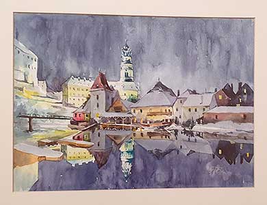 Jana Pešková - Noční Krumlov