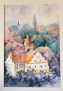 Jana Pešková - Krumlov z Vyšehradu